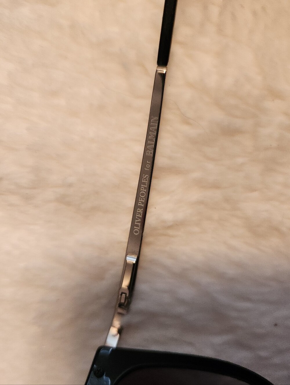 Balmain Black and Silver Sunglasses - Picture 8 of 9